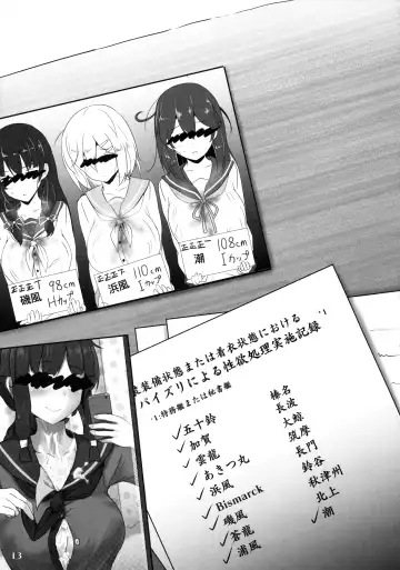 Kanmusu Issei Kyousha ~Rengeki~ Fhentai - Page 12