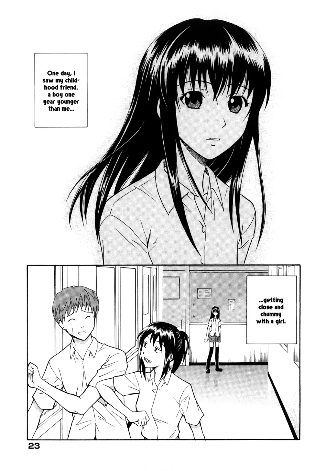 [Aoki Kanji] Onee-chan no Te o Totte | Taking Onee-chan's Hand (decensored) Fhentai.net - Page 1