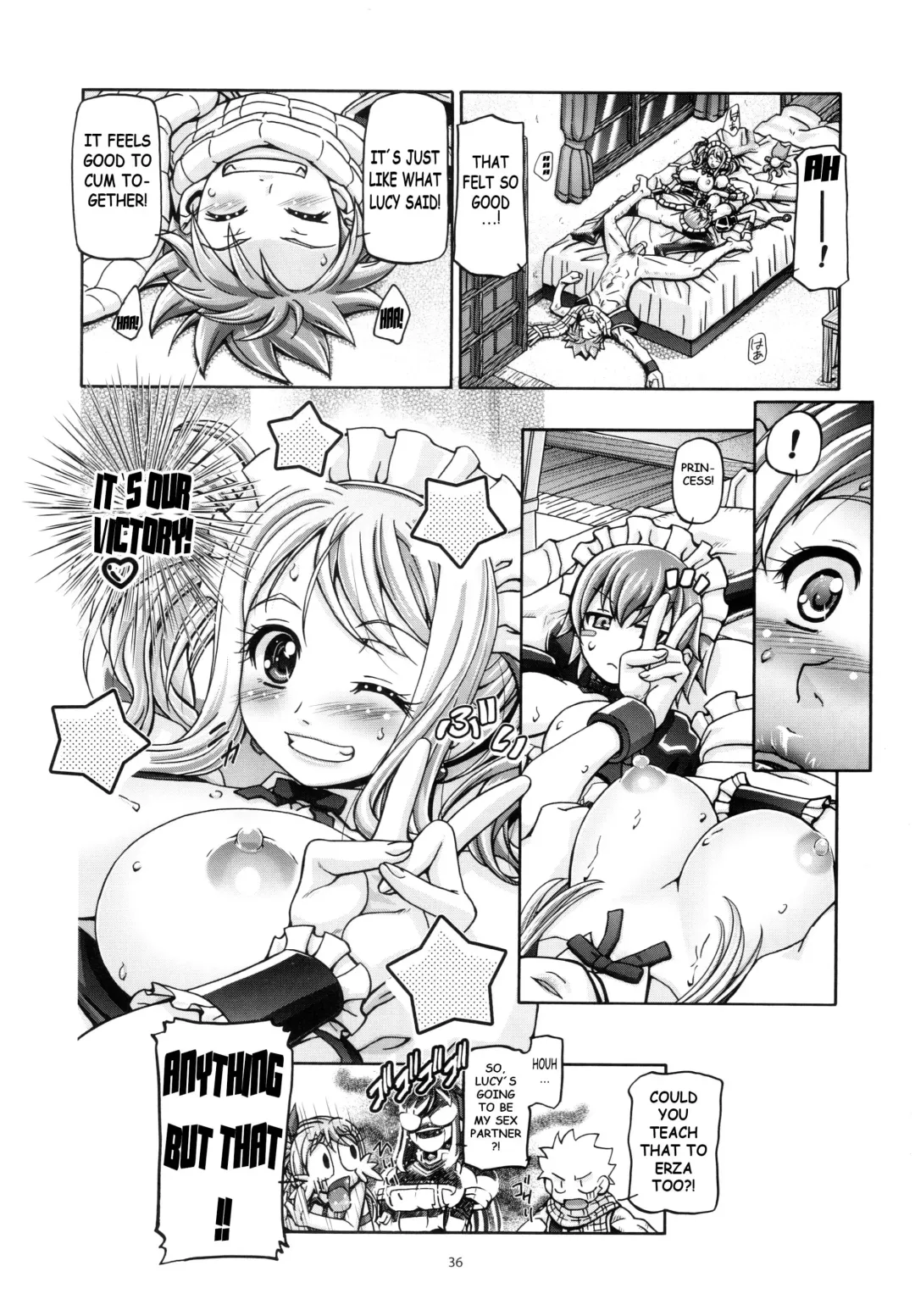 [Kousaka Jun] Lucy & Virgo Daikatsuyaku!! | Lucy & Virgo's Stellar Performance!! (decensored) Fhentai - Page 35