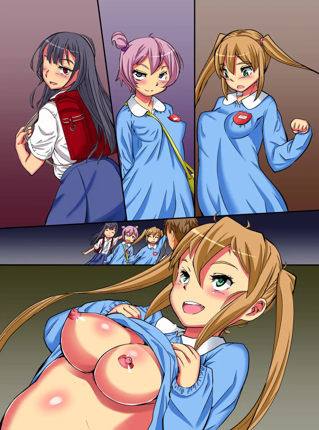 Imouto Saimin ~ Saiminjutsu de Kyousei Nenrei Taikou Sasete Sunao de Juujun na Imouto-tachi o Hamemakuru! Fhentai - Page 32