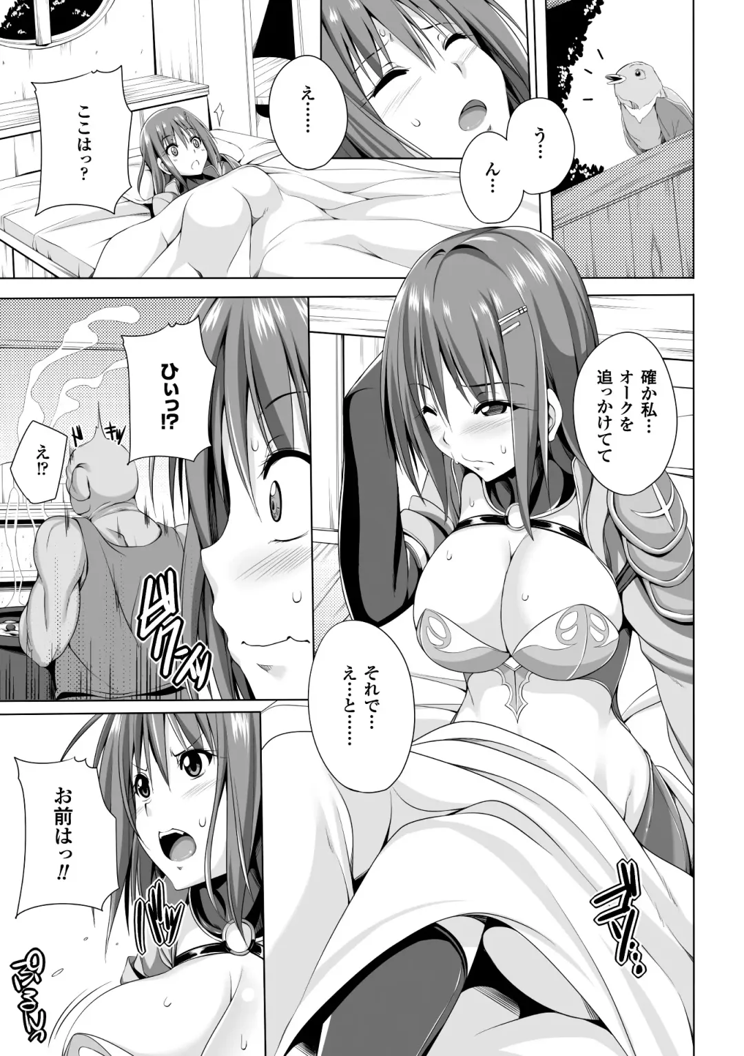 2D Comic Magazine Orc no Tame no Onna Kishi Taisaku Manual Vol. 1 Fhentai - Page 29