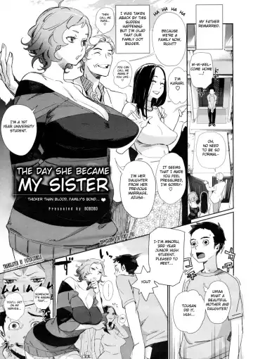 Read [Bobobo] Kyoudai ni Natta Hi | The Day She Became My Sister (decensored) - Fhentai