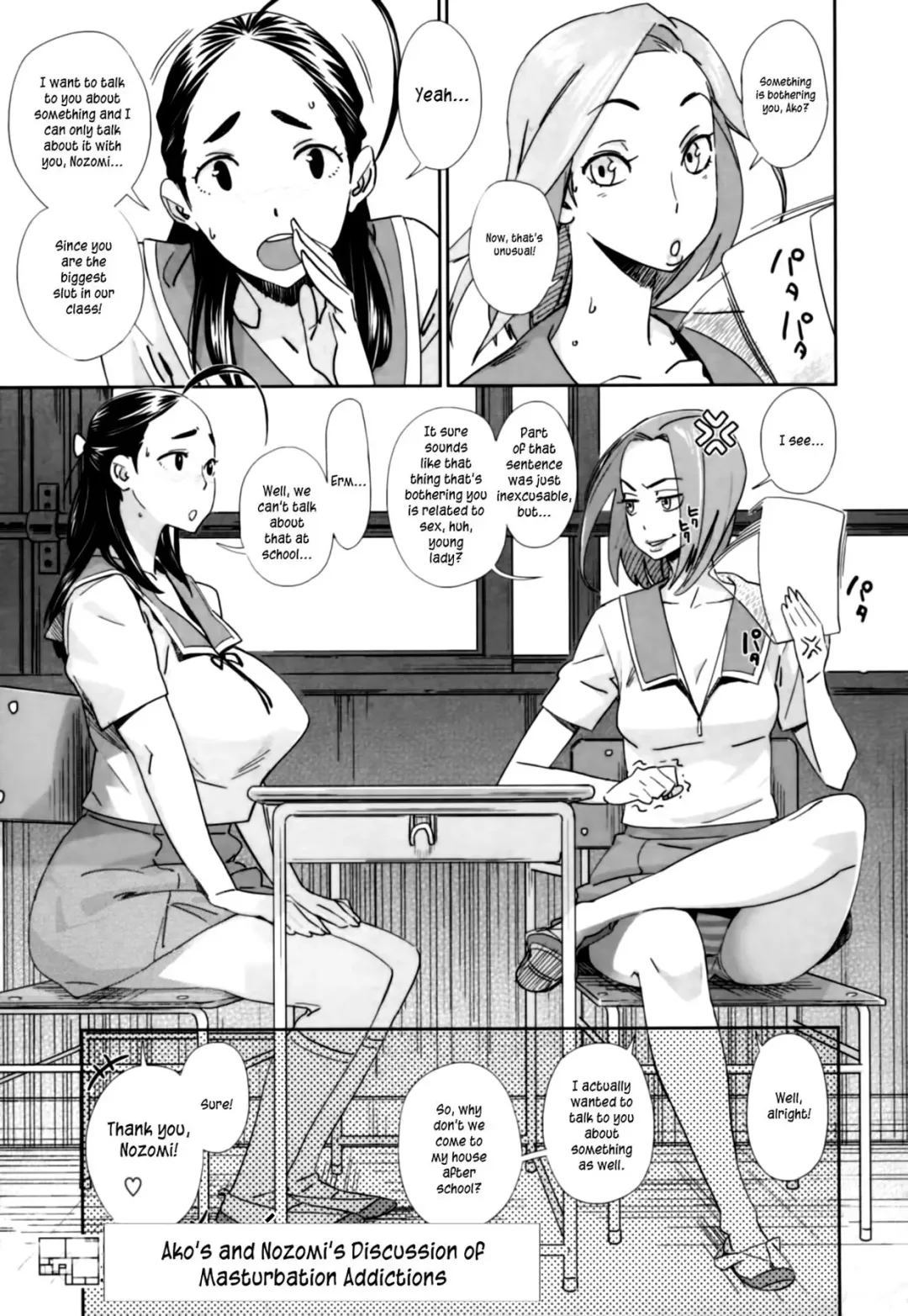 Read [Bobobo] Ako to Nozomi no Onayami Soudan | Ako's and Nozomi's Discussion of Masturbation Addictions (decensored) - Fhentai.net