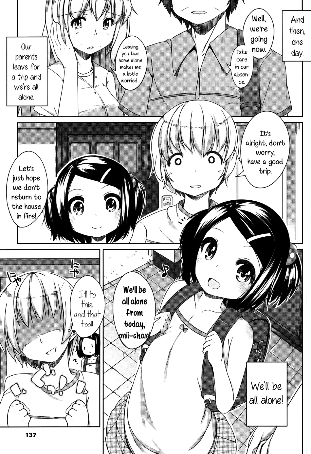 [Shouji Ayumu] Chiccha-na Onaka | Tiny Belly Fhentai.net - Page 142