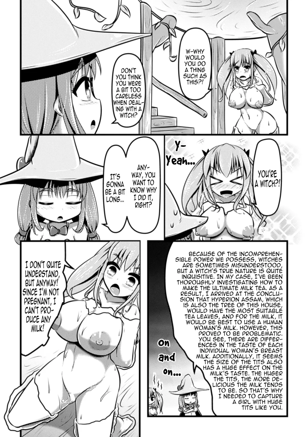 [Shinoda Kazuhiro] Majo to Milk Tea | Witch and Milk Tea Fhentai.net - Page 4