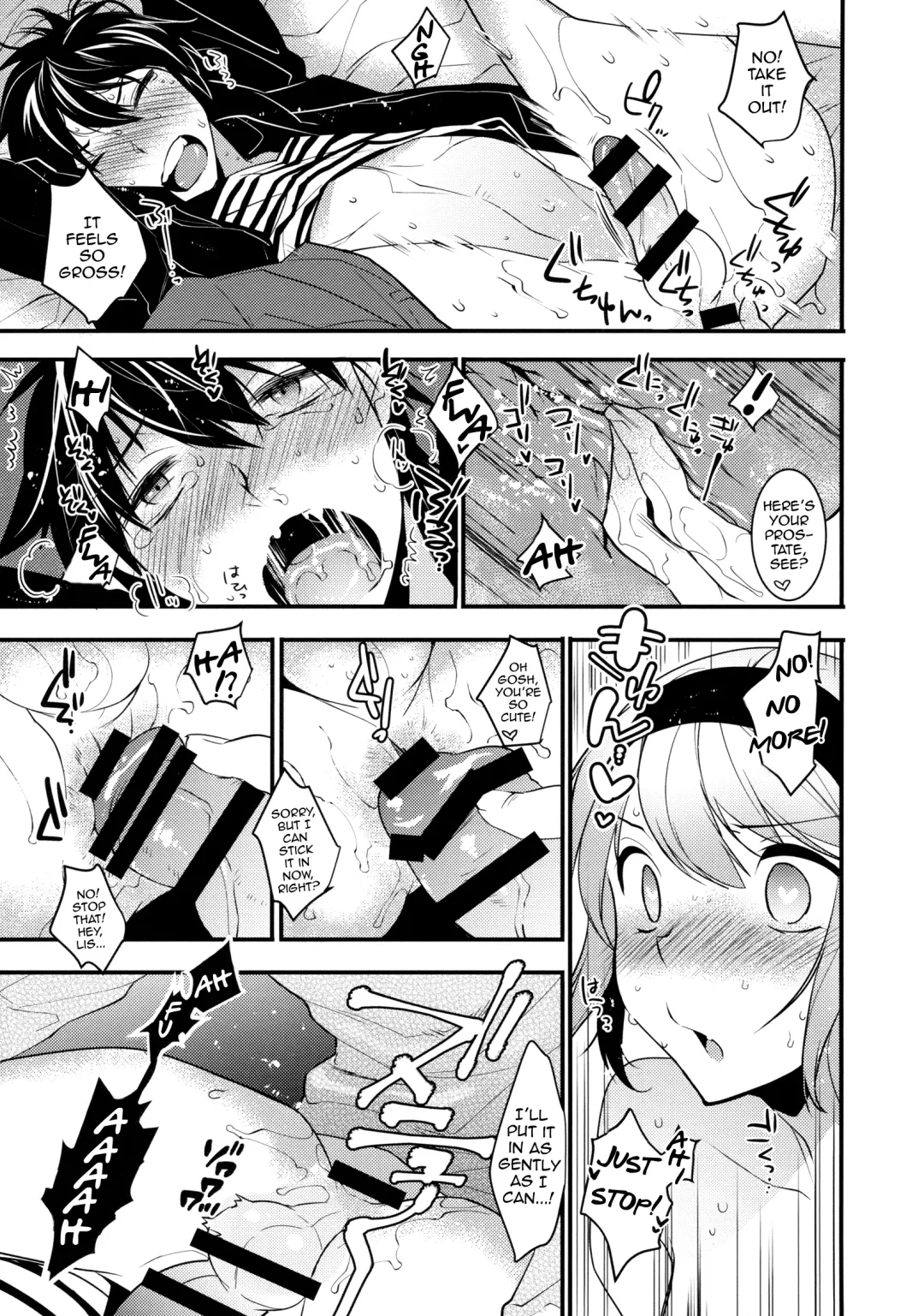 [Makuro] Yotta Ikioi de Hotel ni Tsurekomare Josou Shita Otoko ni Nazeka Ore ga Horareru Hanashi Fhentai - Page 14