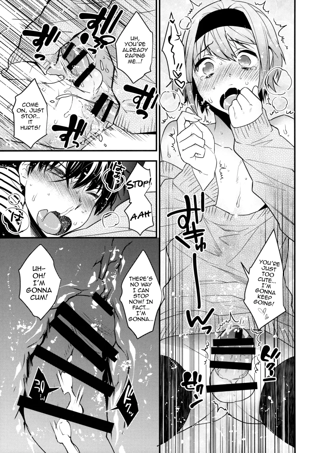 [Makuro] Yotta Ikioi de Hotel ni Tsurekomare Josou Shita Otoko ni Nazeka Ore ga Horareru Hanashi Fhentai - Page 20