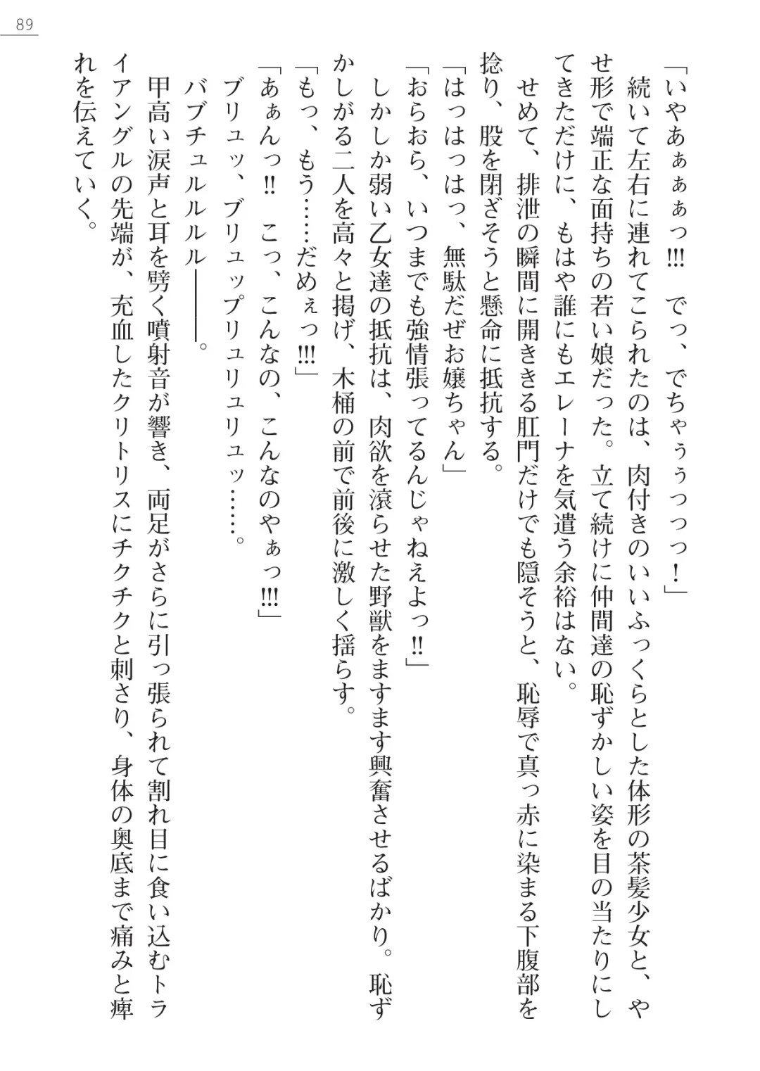 [Lutein - Yamamoto Saki] 性隷剣士エレーナ Fhentai - Page 89