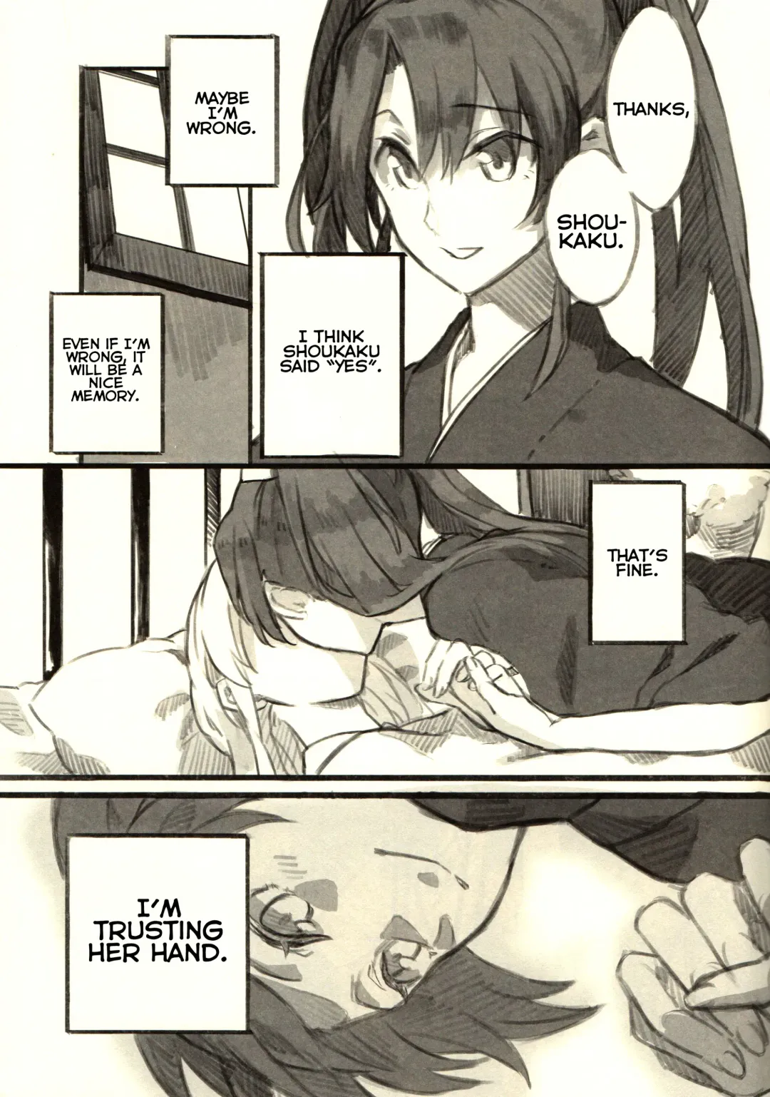 [Cosmic] Omutsu no Shoukaku-san ni Zuikaku-chan Muramura shichau Hon. | Zuikaku Gets Turned on by Shoukaku in Diapers. Fhentai - Page 14