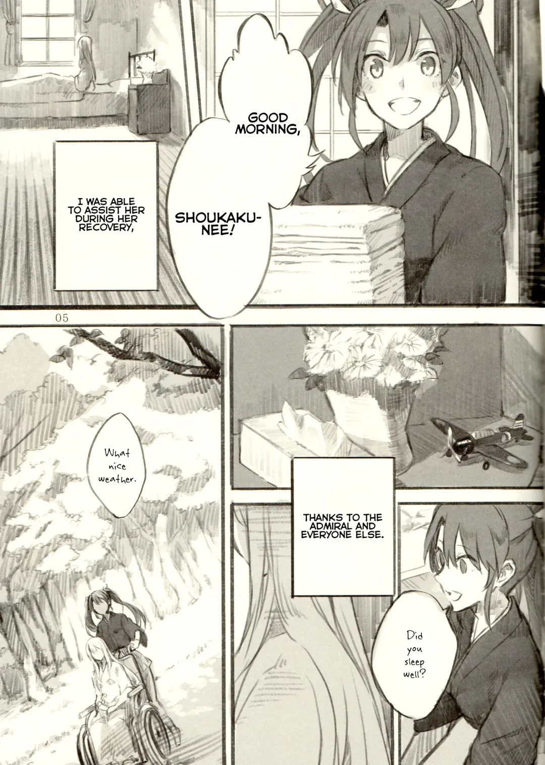 [Cosmic] Omutsu no Shoukaku-san ni Zuikaku-chan Muramura shichau Hon. | Zuikaku Gets Turned on by Shoukaku in Diapers. Fhentai - Page 4