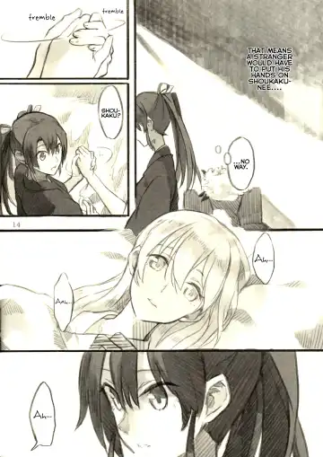 [Cosmic] Omutsu no Shoukaku-san ni Zuikaku-chan Muramura shichau Hon. | Zuikaku Gets Turned on by Shoukaku in Diapers. Fhentai - Page 13