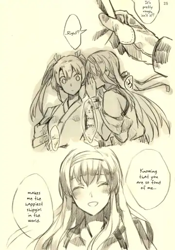 [Cosmic] Omutsu no Shoukaku-san ni Zuikaku-chan Muramura shichau Hon. | Zuikaku Gets Turned on by Shoukaku in Diapers. Fhentai - Page 24