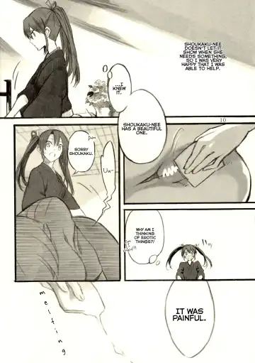 [Cosmic] Omutsu no Shoukaku-san ni Zuikaku-chan Muramura shichau Hon. | Zuikaku Gets Turned on by Shoukaku in Diapers. Fhentai - Page 9