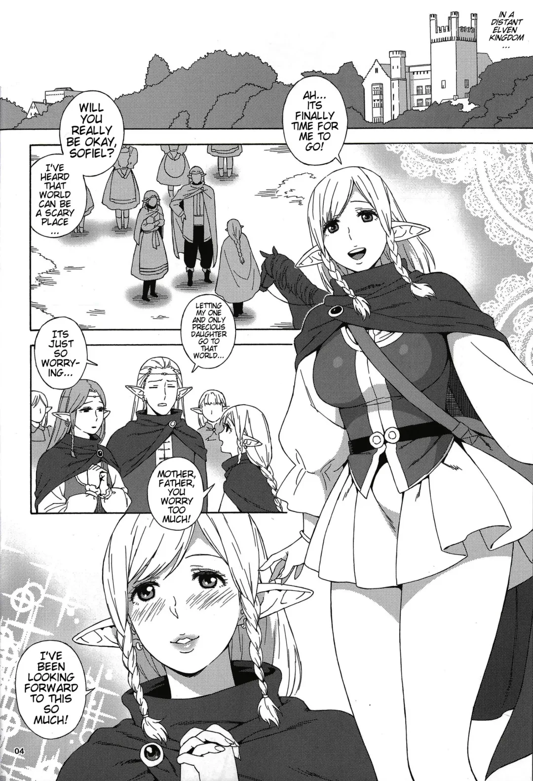 [Jingrock] Tenkousei JK Elf -Houkago Choukyou Jugyou- | High School Elven Transfer Student -After School Sex Training Lessons- Fhentai - Page 4