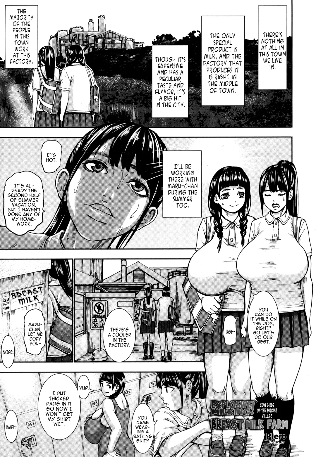 Read [Piero] Baku Shibori! Chichi Miruku Bokujou | Explosive Milking! Breast Milk Farm - Fhentai.net