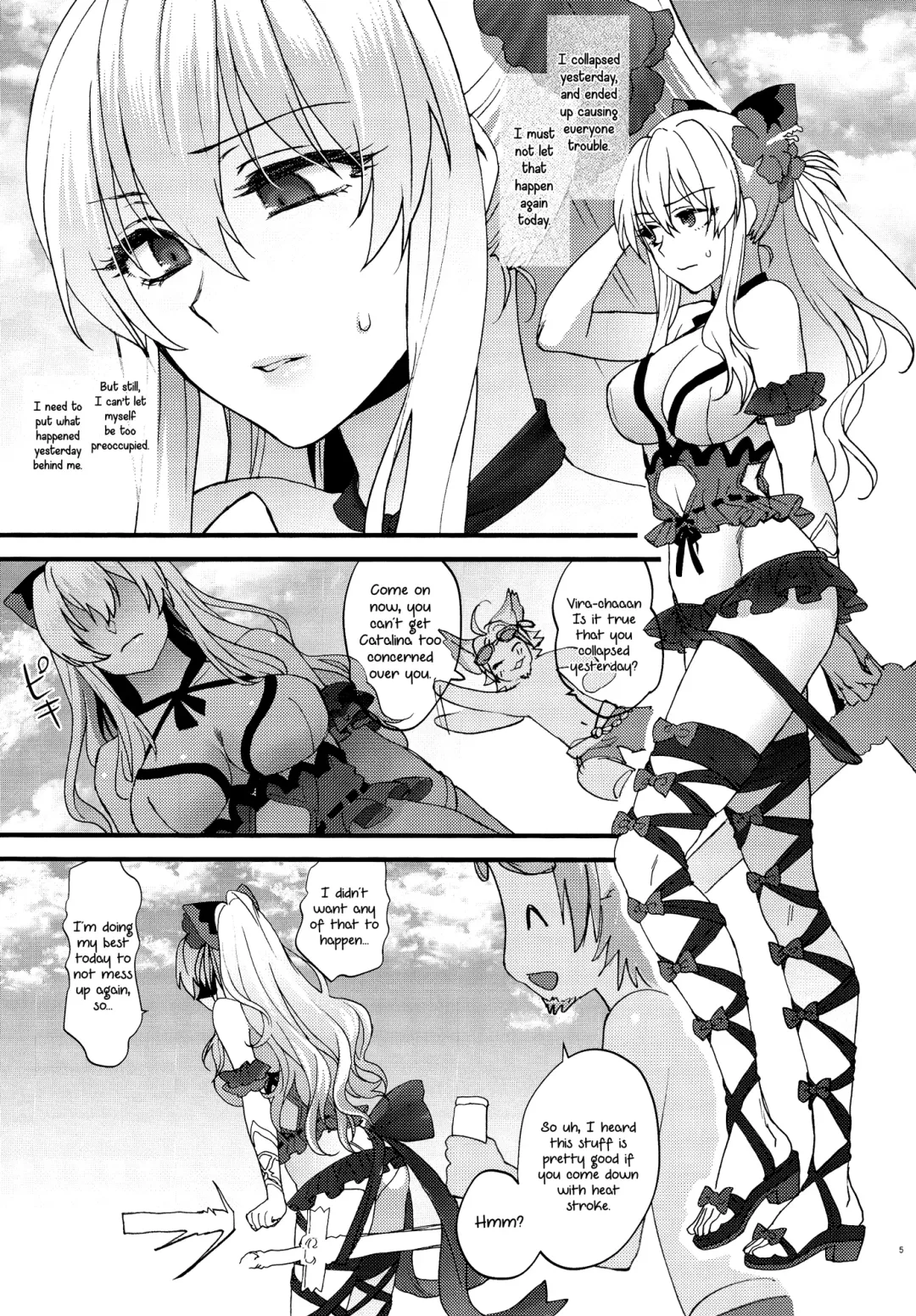 [Syoukaki] Yousei-tachi no Itazura | A Prank The Fairies Played On Us Fhentai - Page 5