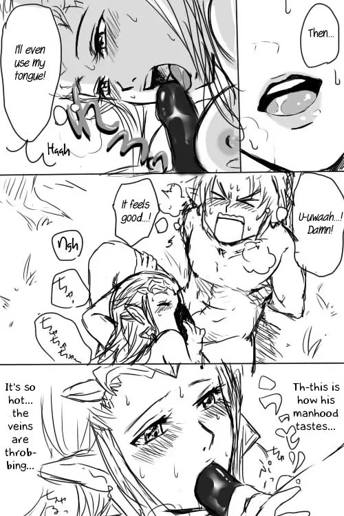 [Wasabi] Link to Zelda ga Jun Ai Ecchi suru Manga | Link and Zelda Having a Pure-Love Sex Manga Fhentai.net - Page 8