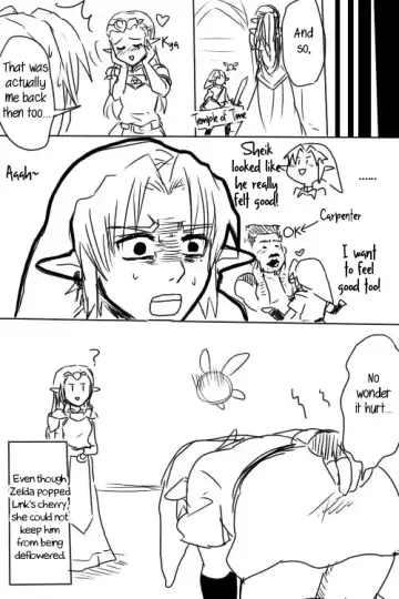 [Wasabi] Link to Zelda ga Jun Ai Ecchi suru Manga | Link and Zelda Having a Pure-Love Sex Manga Fhentai.net - Page 14