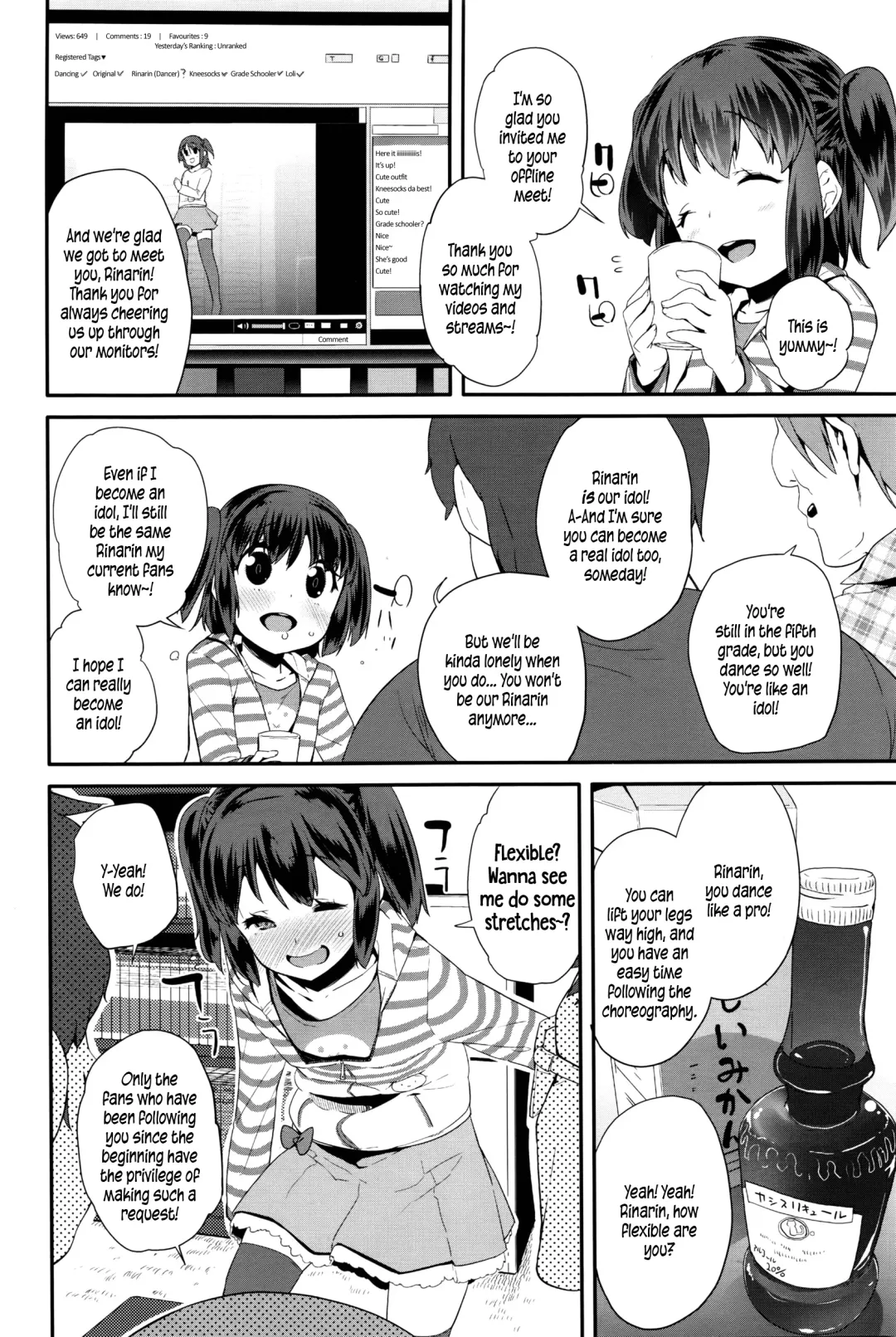 [Maeshima Ryou] Pako Pako Rina Rin | Hanky-Panky Rinarin Ch. 1-3 Fhentai - Page 2
