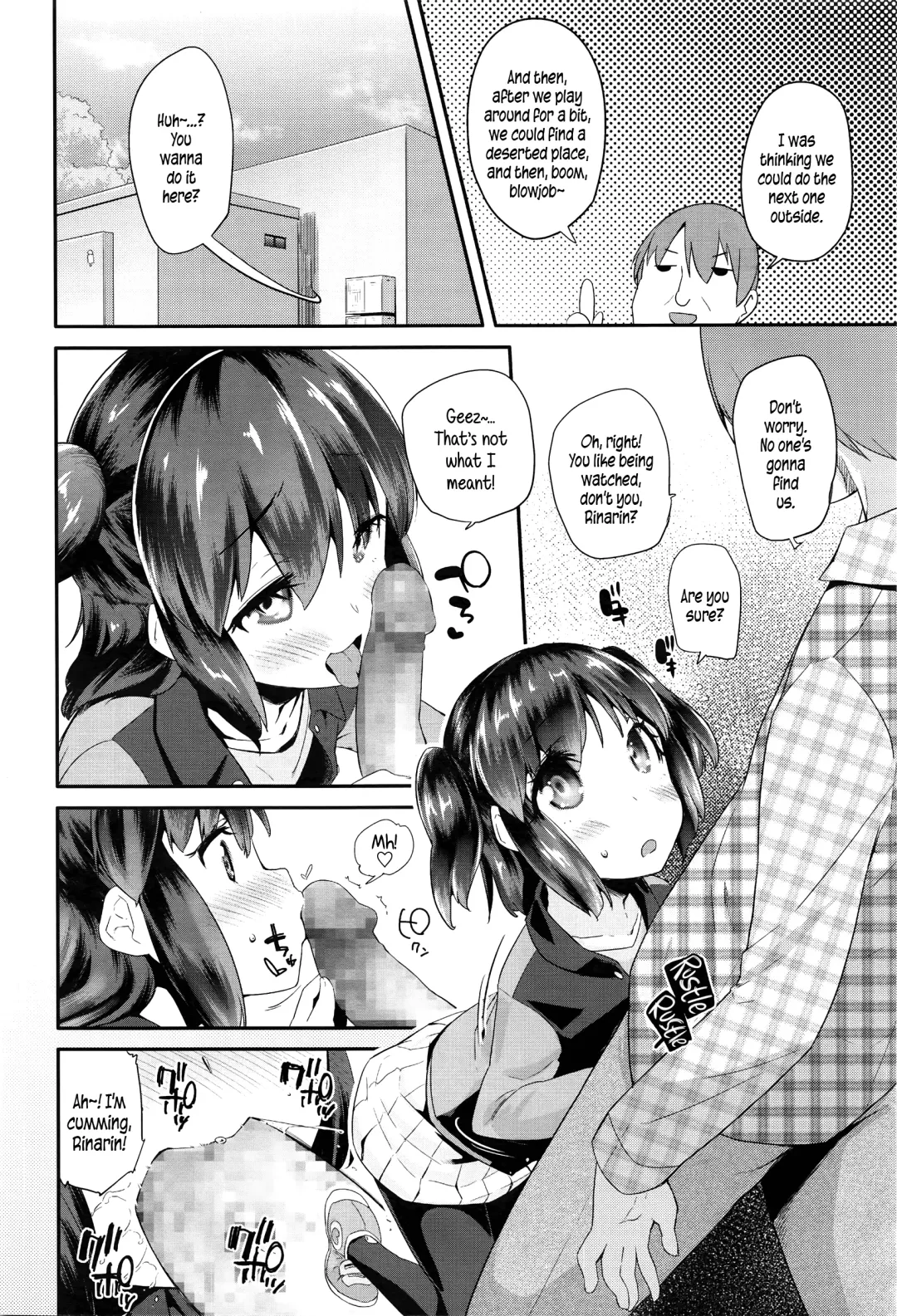 [Maeshima Ryou] Pako Pako Rina Rin | Hanky-Panky Rinarin Ch. 1-3 Fhentai - Page 22