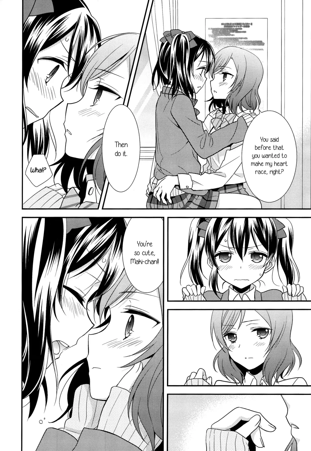 [Ooshima Tomo] Uchuu No.1 Idol Nico-nii ga Choro Sugi Maki-chan ni Okoru no wa Atarimae desu. Fhentai - Page 13