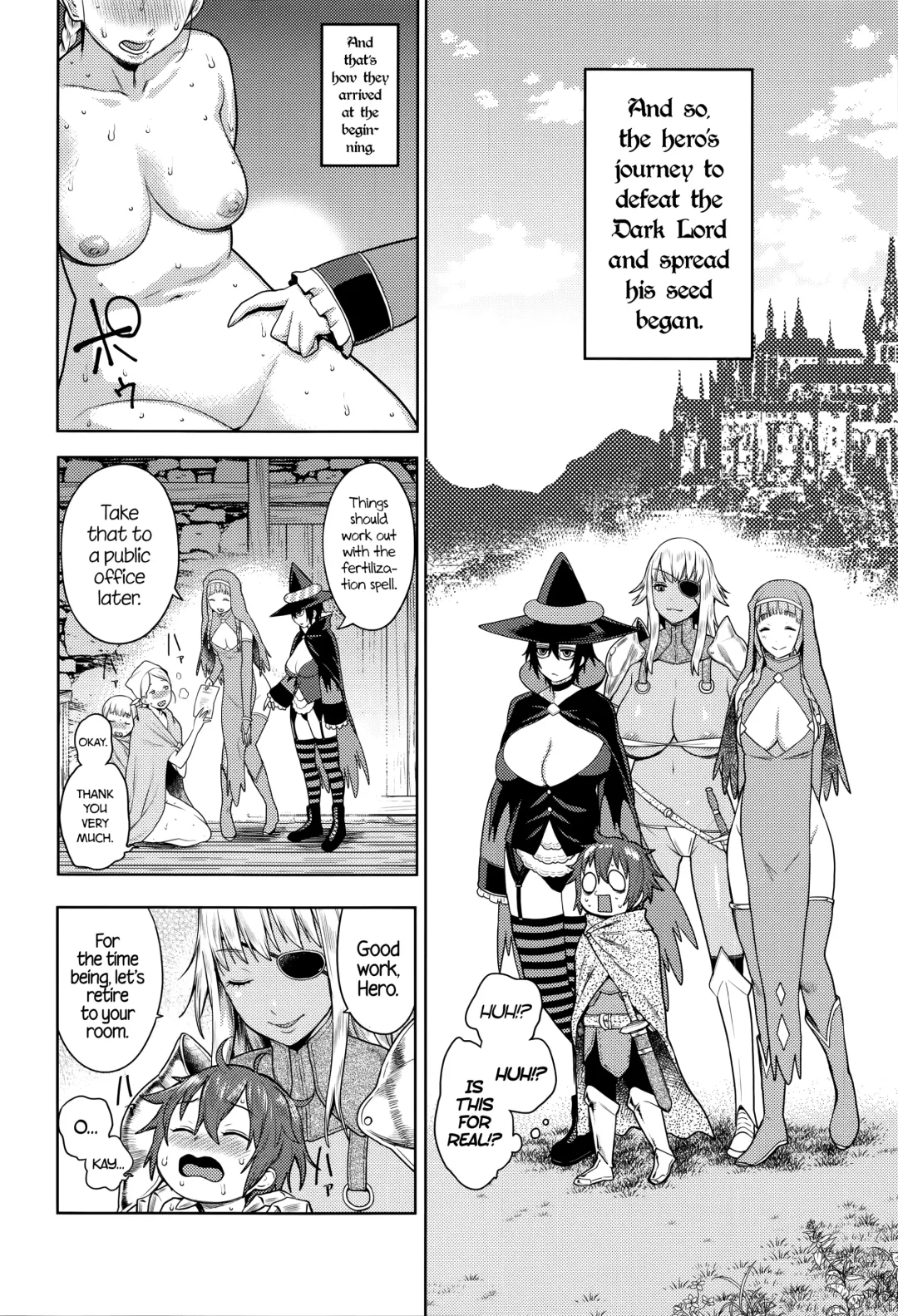[Agata] ChinTrai Quest -Shota Yuusha no Haramase Chin Douchuu- | Dick Training Quest ~Little Hero's Conception Journey~ Fhentai - Page 6