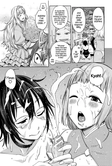 [Agata] ChinTrai Quest -Shota Yuusha no Haramase Chin Douchuu- | Dick Training Quest ~Little Hero's Conception Journey~ Fhentai - Page 9