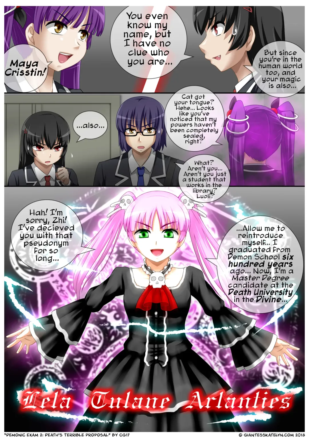 [Cg17] Demonic Exam 2: Death's Terrible Proposal Fhentai - Page 12