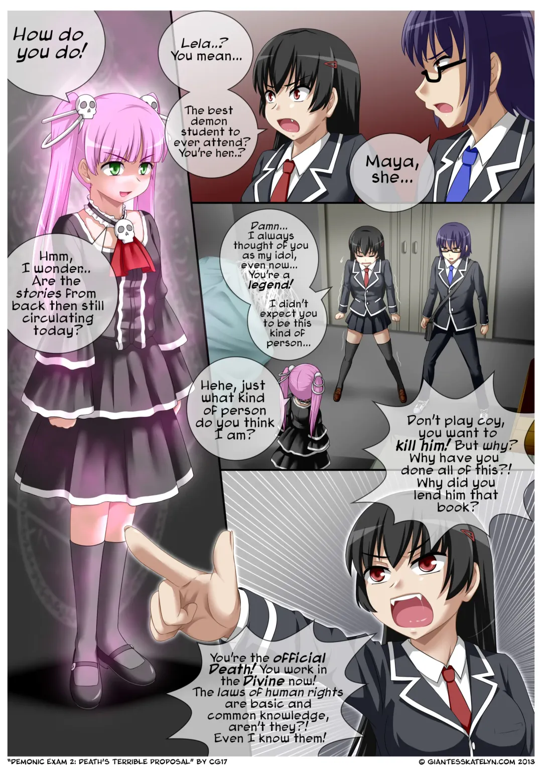 [Cg17] Demonic Exam 2: Death's Terrible Proposal Fhentai - Page 13