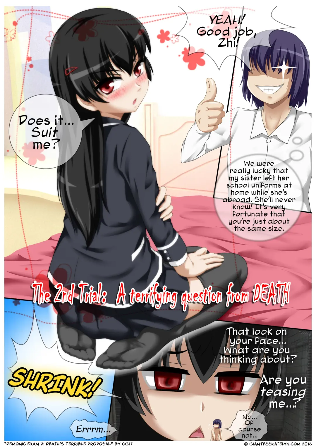 [Cg17] Demonic Exam 2: Death's Terrible Proposal Fhentai - Page 2