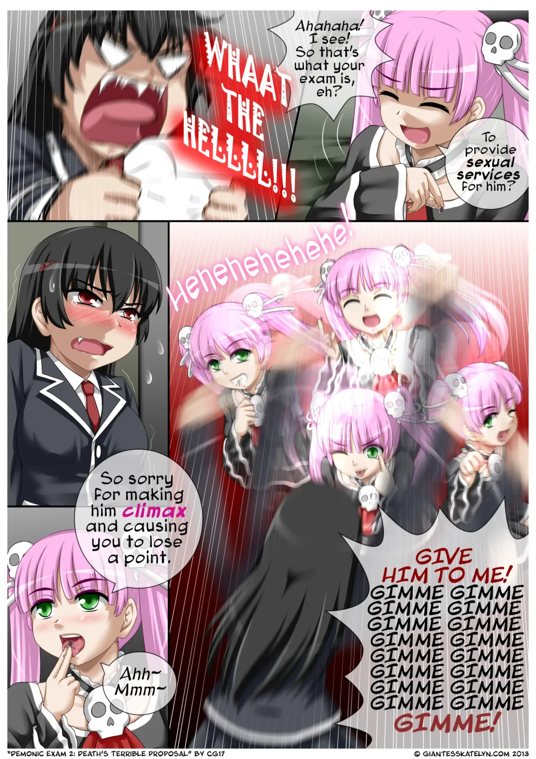 [Cg17] Demonic Exam 2: Death's Terrible Proposal Fhentai - Page 21