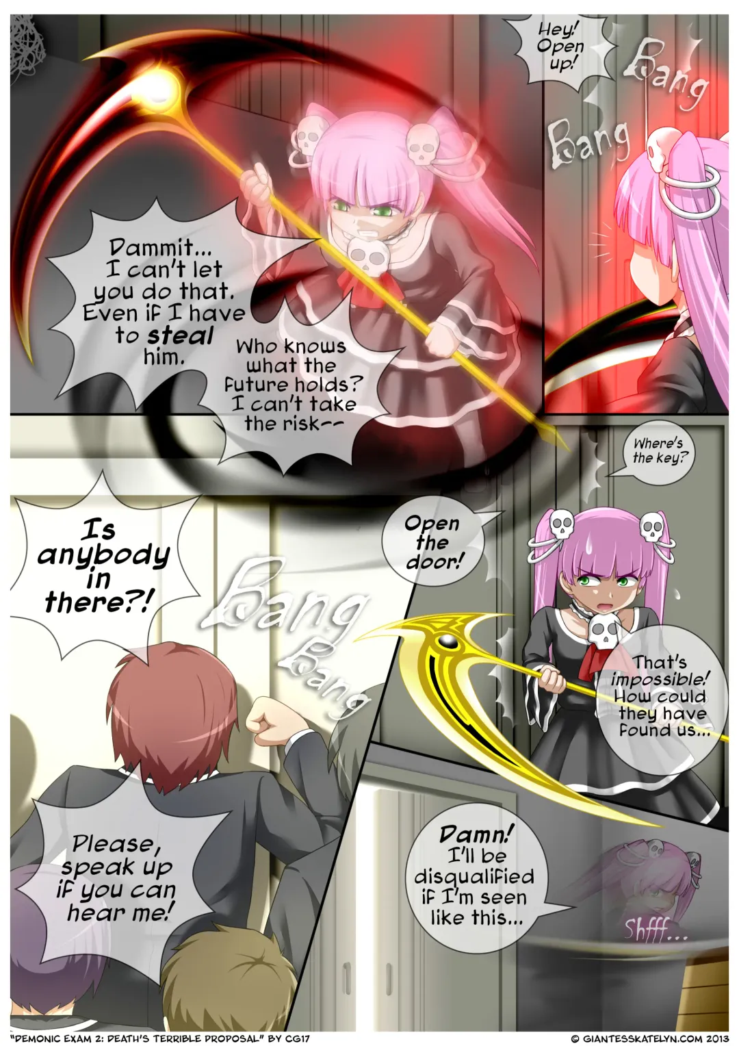 [Cg17] Demonic Exam 2: Death's Terrible Proposal Fhentai - Page 26
