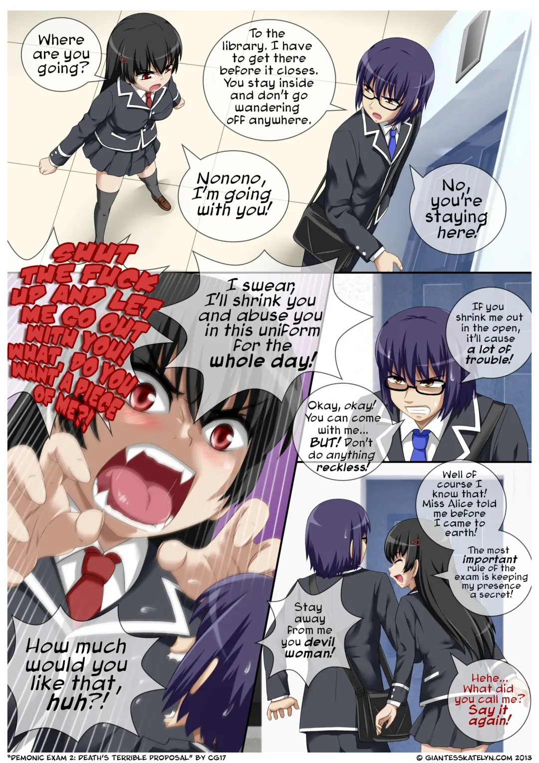 [Cg17] Demonic Exam 2: Death's Terrible Proposal Fhentai - Page 6