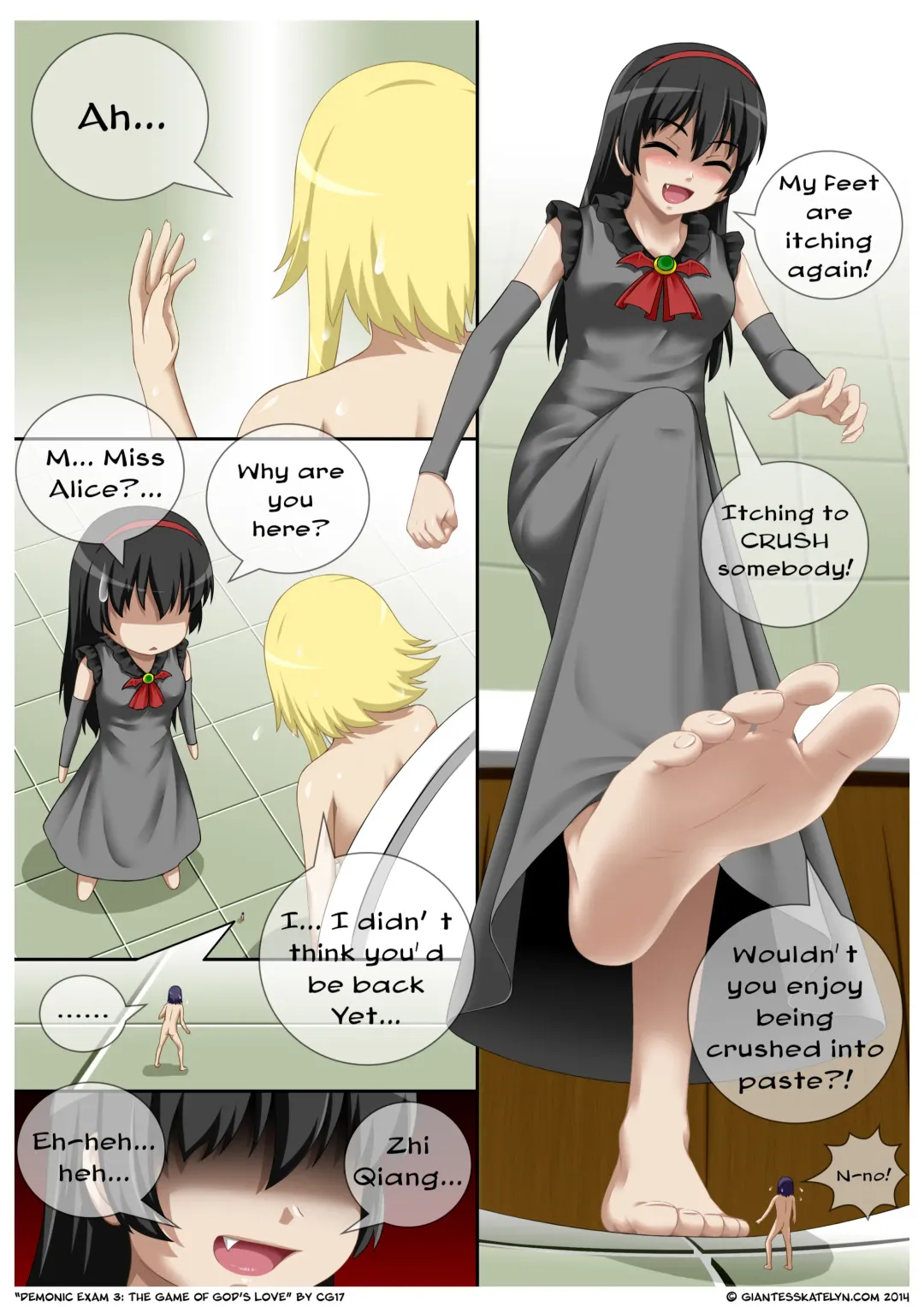 [Cg17] Demonic Exam 3: The Game of God's Love Fhentai - Page 6
