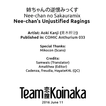 [Aoki Kanji] Nee-chan no Sakauramix | Nee-chan's Unjustified Ragings Fhentai.net - Page 21