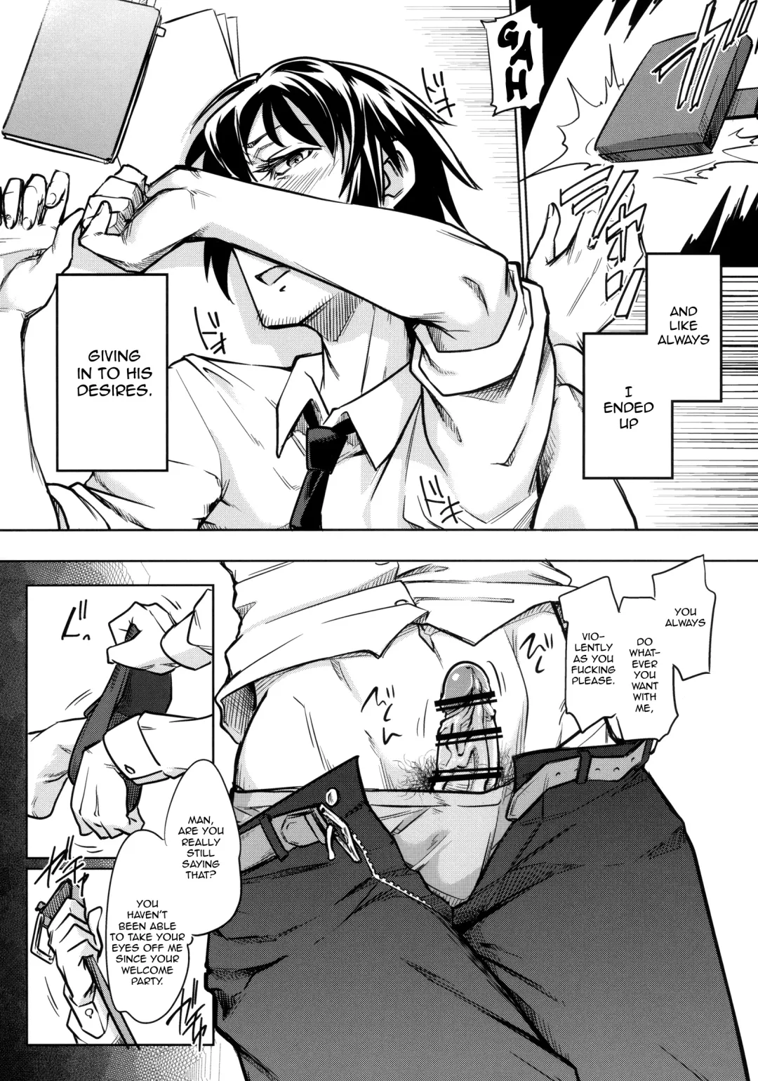 [Sexyturkey] Josouko ga Oshigoto Suru Hon | A Crossdresser Goes to Work Fhentai - Page 14