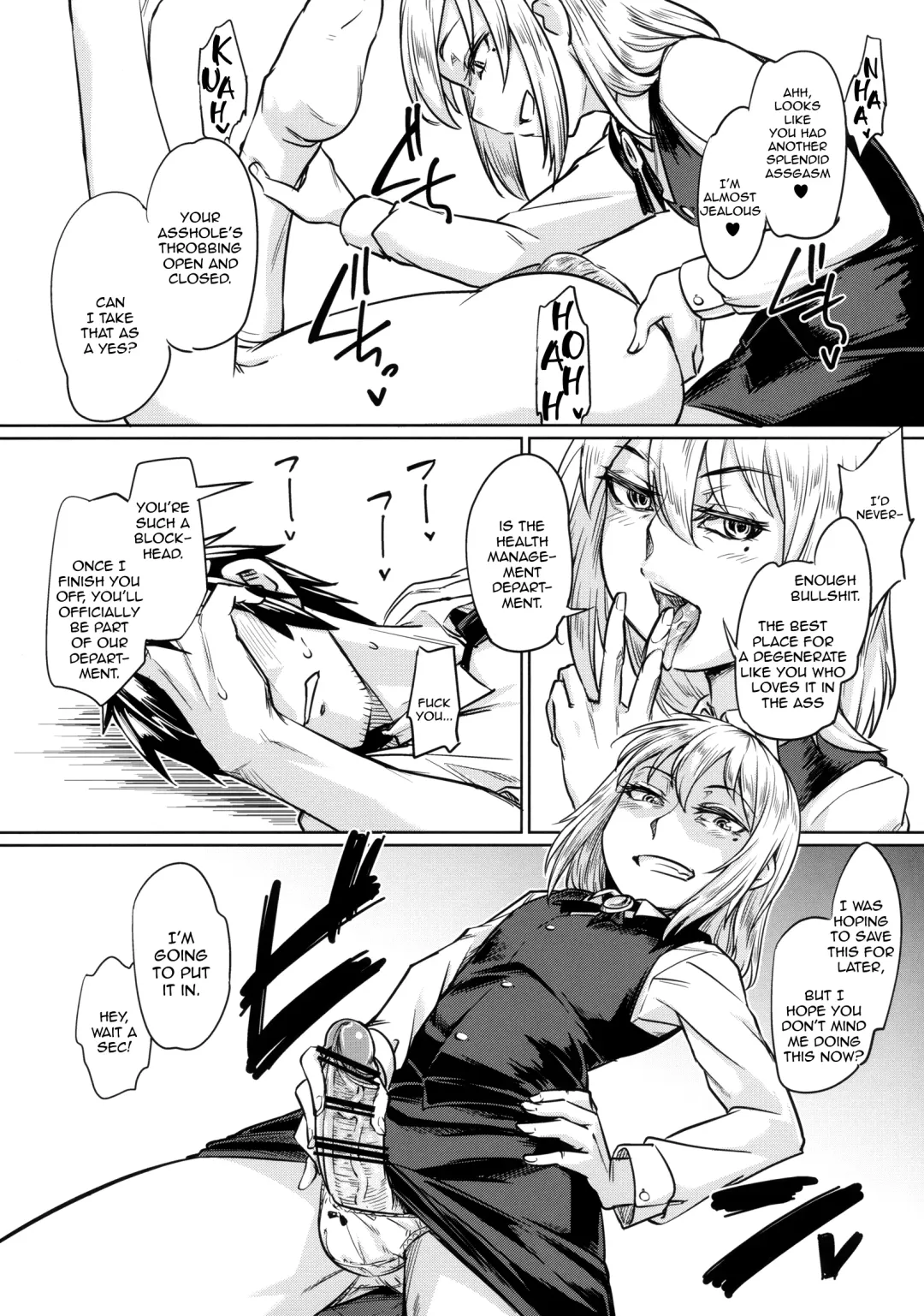 [Sexyturkey] Josouko ga Oshigoto Suru Hon | A Crossdresser Goes to Work Fhentai - Page 17