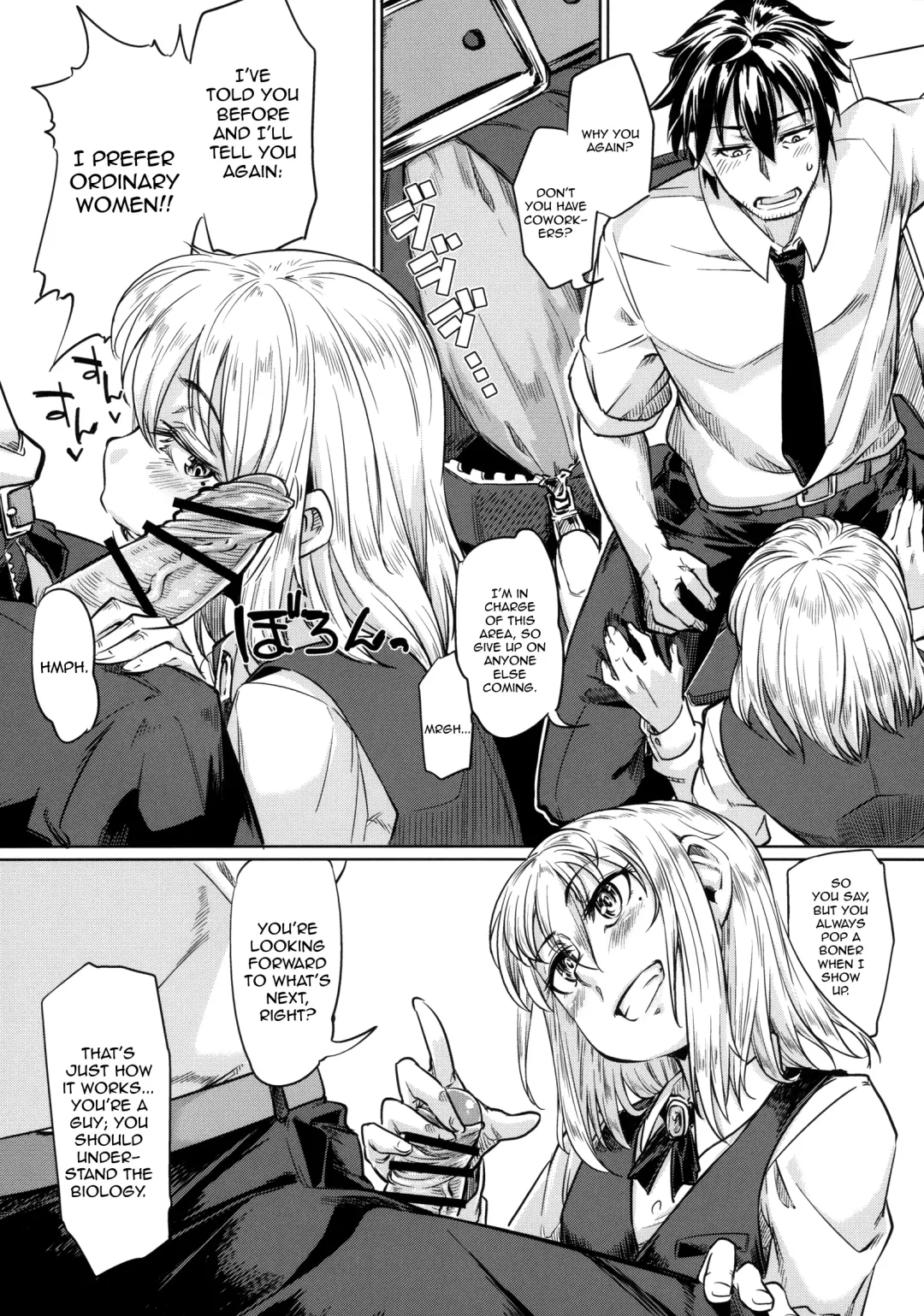 [Sexyturkey] Josouko ga Oshigoto Suru Hon | A Crossdresser Goes to Work Fhentai - Page 7
