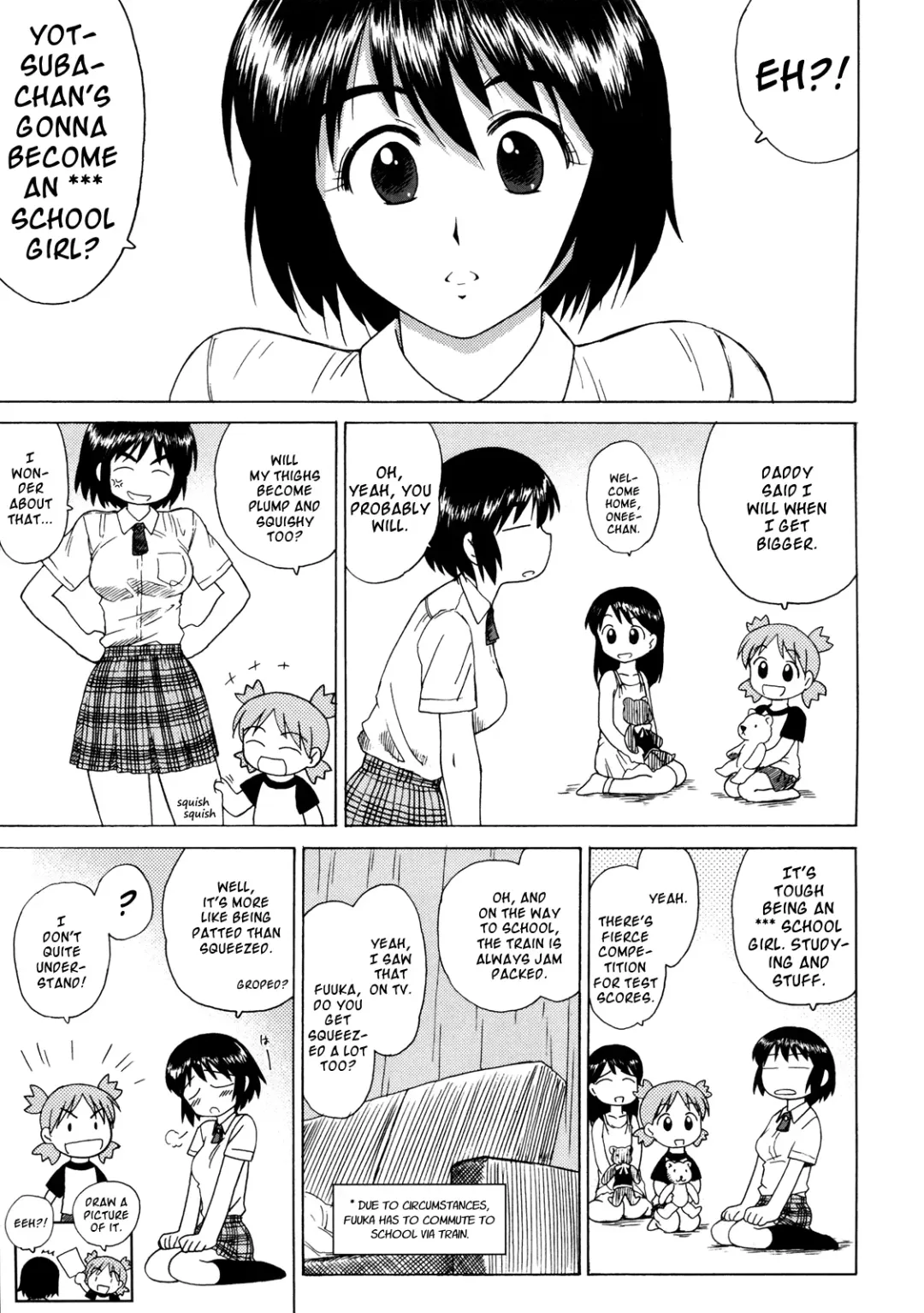 [Kuroinu Juu] Fuuka to Wakuwaku Chikan Densha | Fuuka and a Train of Excited Molesters Fhentai - Page 4