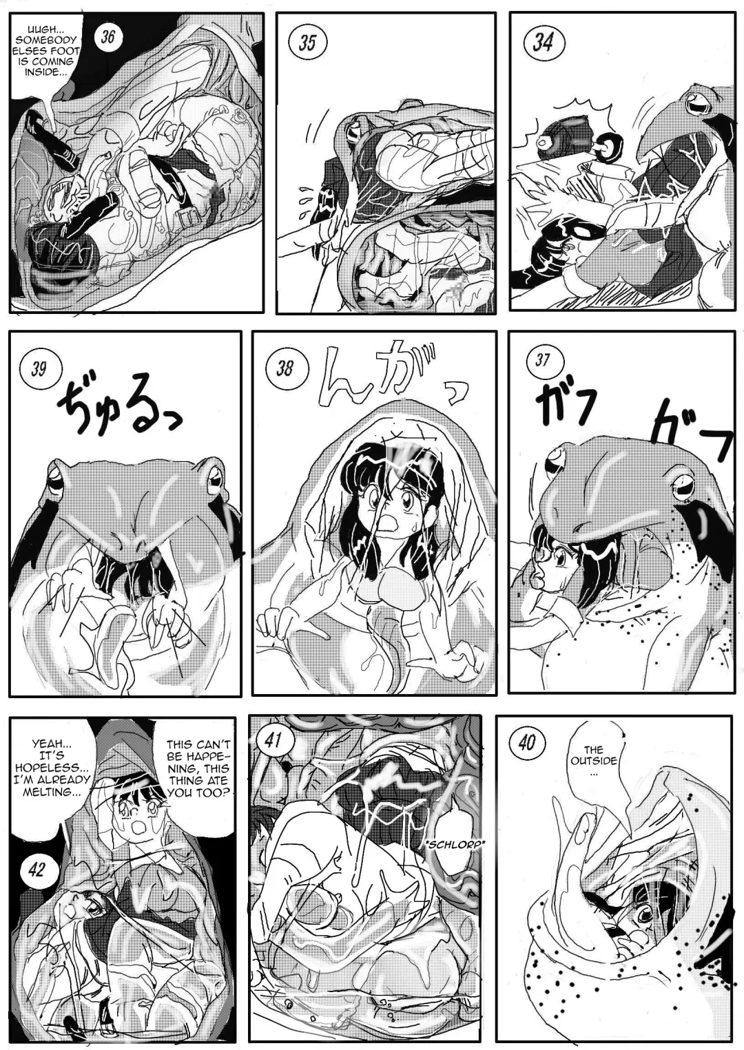 [Stuka] Kaeru marunomi -  Frog Vore Fhentai.net - Page 6