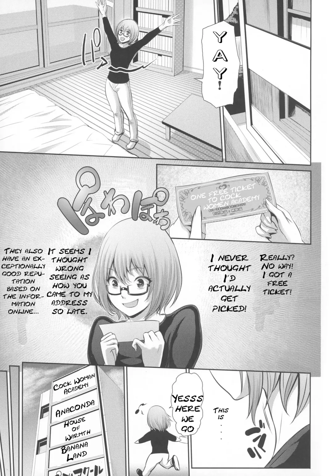 [Chinbotsu] Fuuzoku Chinpo Jogakuen | Sexy Penis Women Academy Fhentai - Page 4