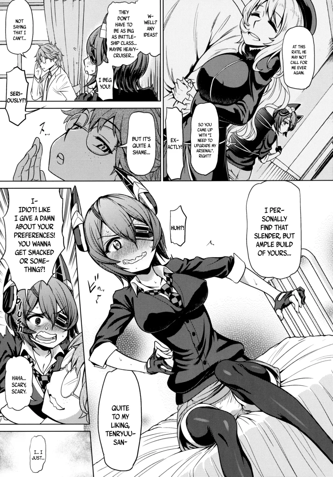 [Dam] Sorede Ii noka? Tenryuu-chan. | Are You Fine With That, Tenryuu-chan? Fhentai - Page 7