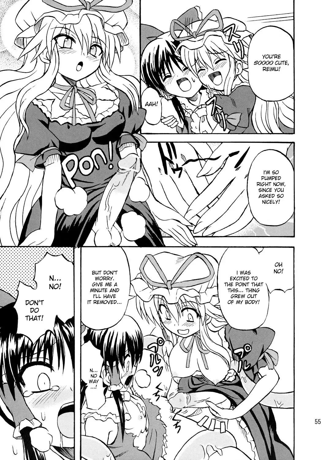 [Takaku Toshihiko] Touhou Youjo Ranbu 7 | Touhou Enchantresses' Dance 7 Fhentai - Page 54