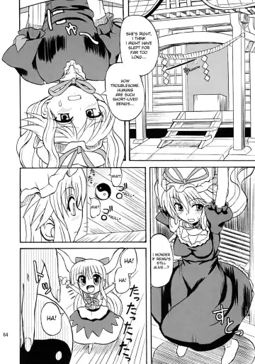 [Takaku Toshihiko] Touhou Youjo Ranbu 7 | Touhou Enchantresses' Dance 7 Fhentai - Page 63