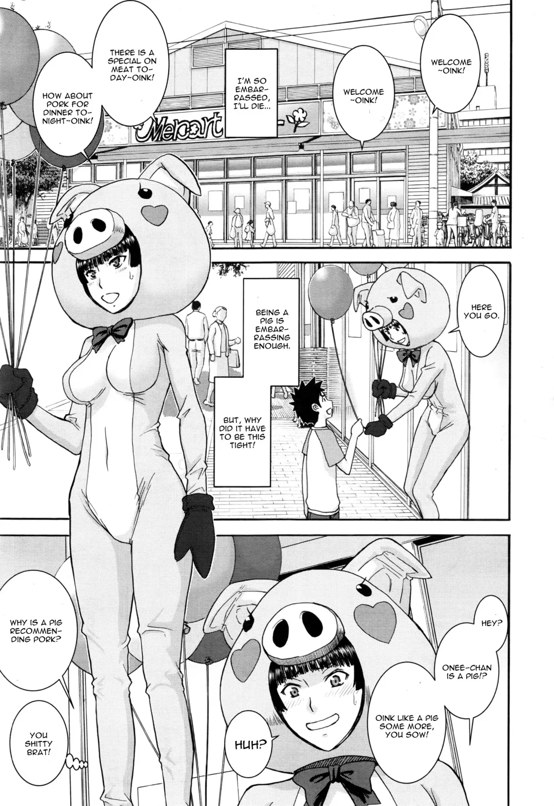 [Inomaru] Buta Musume no Oshigoto Fhentai.net - Page 1