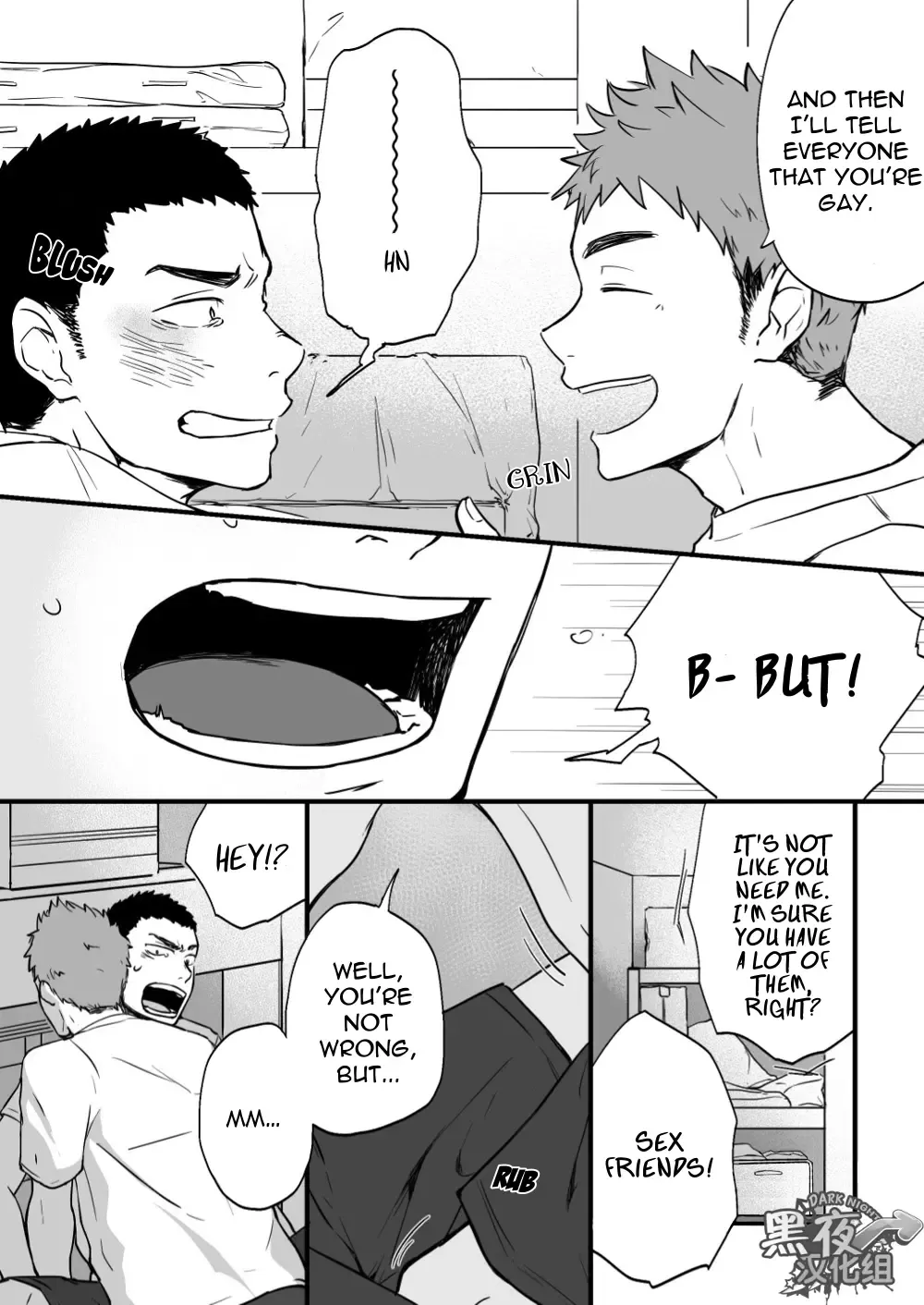 [Kemukemuke] Yarichin Tareme to Nakimushi Bouzu Fhentai - Page 12