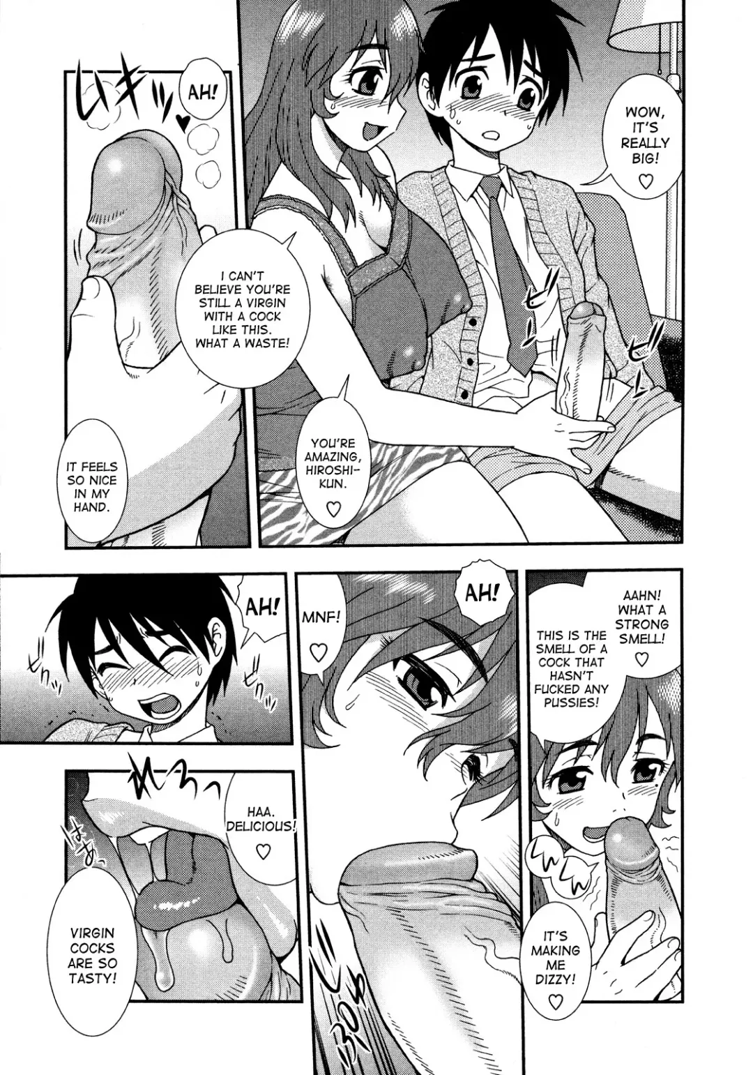 [Shinozaki Rei] MILF ~Doutei Shibori~ | MILF milking little virgins (decensored) Fhentai - Page 9