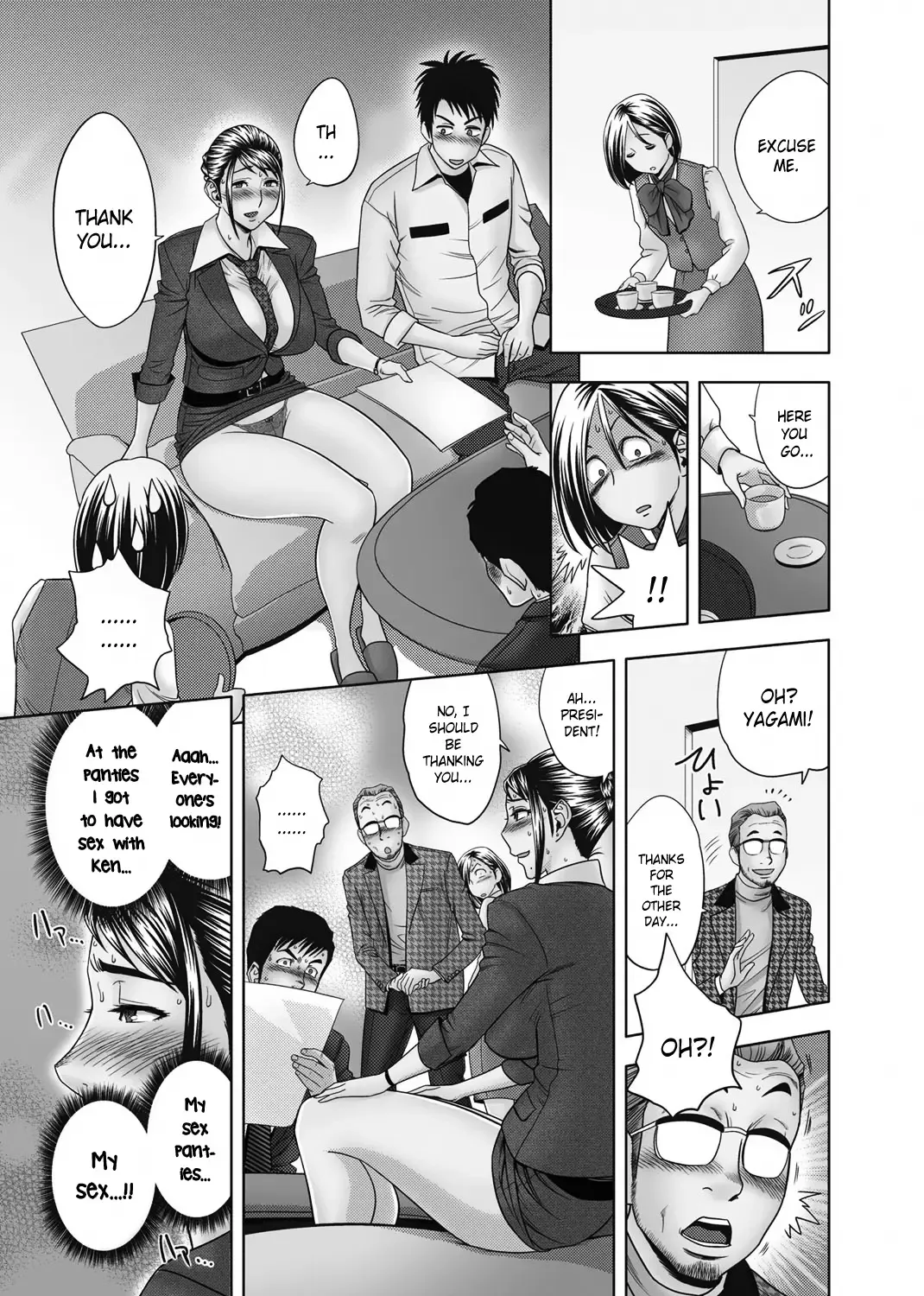 [Tatsunami Youtoku] Aaan Mucchiri Kyonyuu Onee-san ~Uchiawase de Good Job!~ | Hmmm My Older Sister's Big and Plump Tits ~Good Job at the Meeting!~ (decensored) Fhentai.net - Page 10