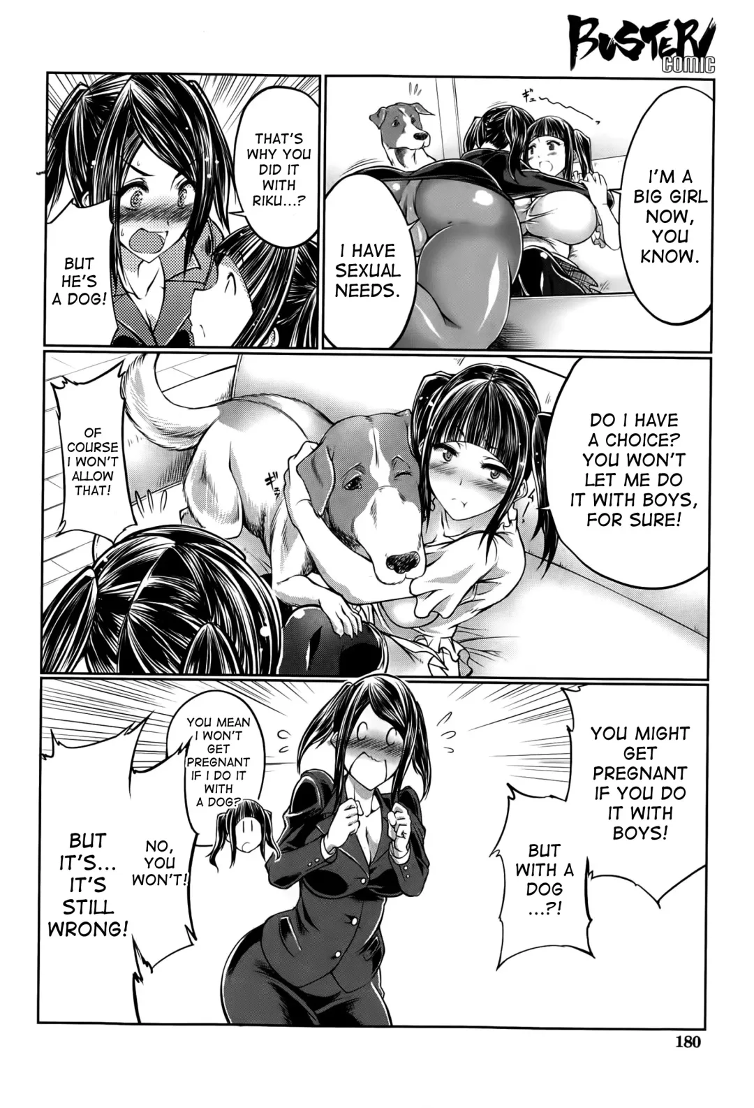 [Tenzen Miyabi] Musume no Kareshi wa Wan-chan?! Okaasan Yurushimasen! | My Daughter's Boyfriend is a dog. As her mother, I won't allow it! Fhentai.net - Page 8