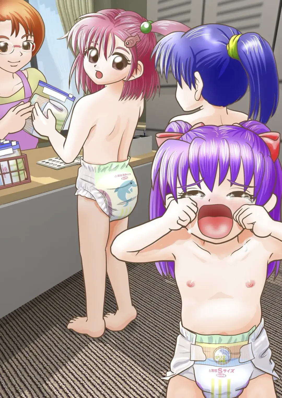 [Sin] Omutsu na △ Gakkou - Sei Marine Gakuen <Zenpen> - Haru to Natsu no Kiroku Fhentai - Page 10